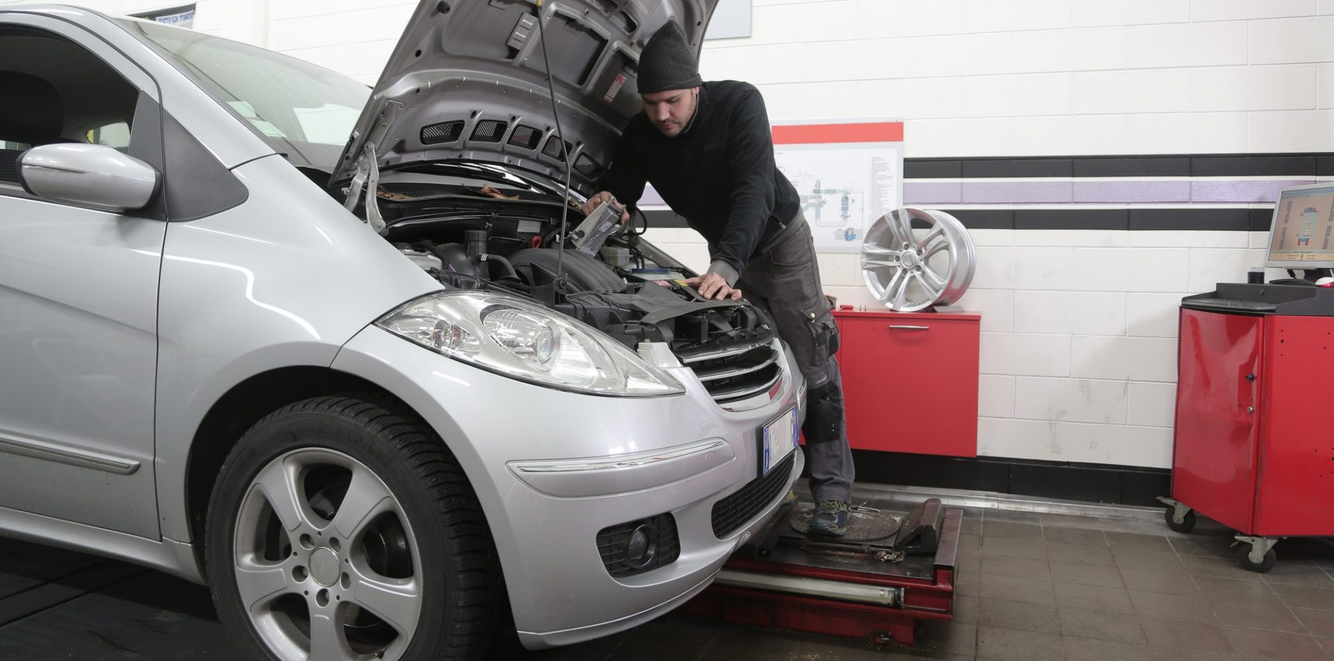 desechos en talleres automotrices